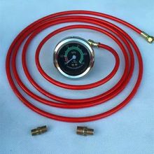 卡车货车装载机机油压力表改装直感式机油表管带灯LED机油管