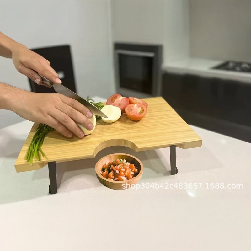木製まな板家庭用正方形まな板折りたたみ野菜と果物のまな板調理ボードクリエイティブ無垢材まな板|undefined