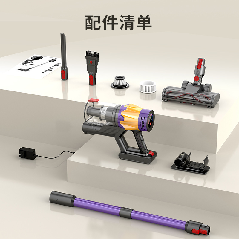 跨境热销无刷吸尘器家用大吸力550W大功率多功能手持式宠物吸尘机|undefined