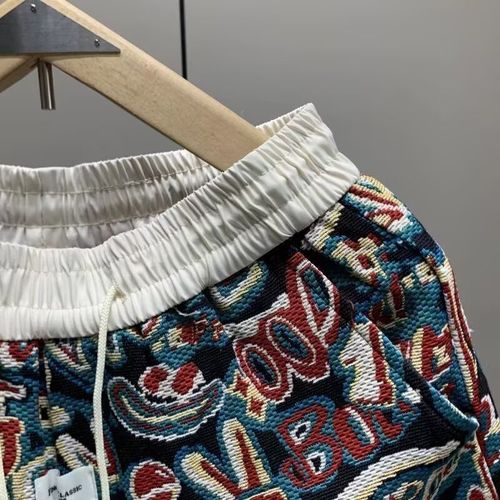 Hawaiian-style shorts for men and women, summer trendy brand sport pants, Instagram-inspired loose casual beach five-pocket pants, fashionable