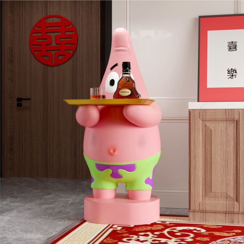 ビッキー城派の大星の人形は人形の装飾品の創意的な枕元を作って玄関の芸術を迎えます。|undefined