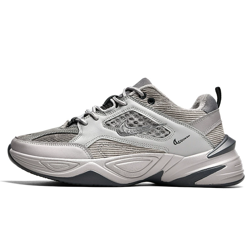 White shoes, footwear, high sports shoes for leisure platform, autumn, trend of season