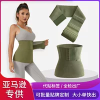 Новый грудной пластиковый Пояс живота Пояс Бег Фитнес Йога пояс Расширенная Талия тренер дышащий сдерживающий ремень