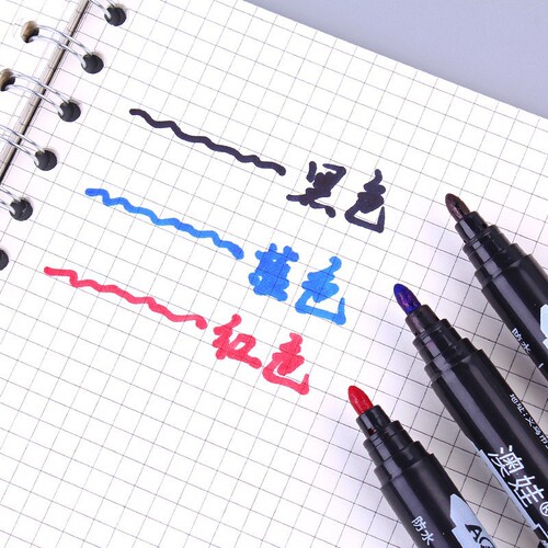 701 oil-based marker wholesale large-head pen logistics express note marker black marker pen factory direct sale