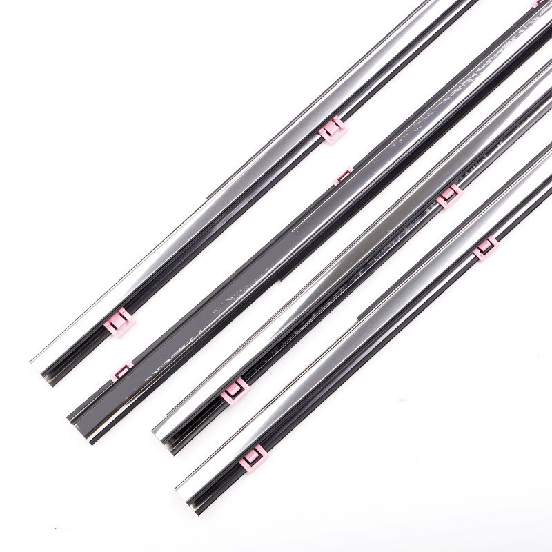 Applicable to 14 15 16 17 18 9-generation Accord car window glass outer molding door trim water retaining strip waterproof