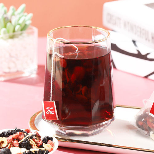 Ginseng and Mulberry Tea Tea Bags Mulberry Dried Wolfberry Red Dates Healthy Camellia Tea One Piece Dropshipping Ginseng Five Treasures Tea