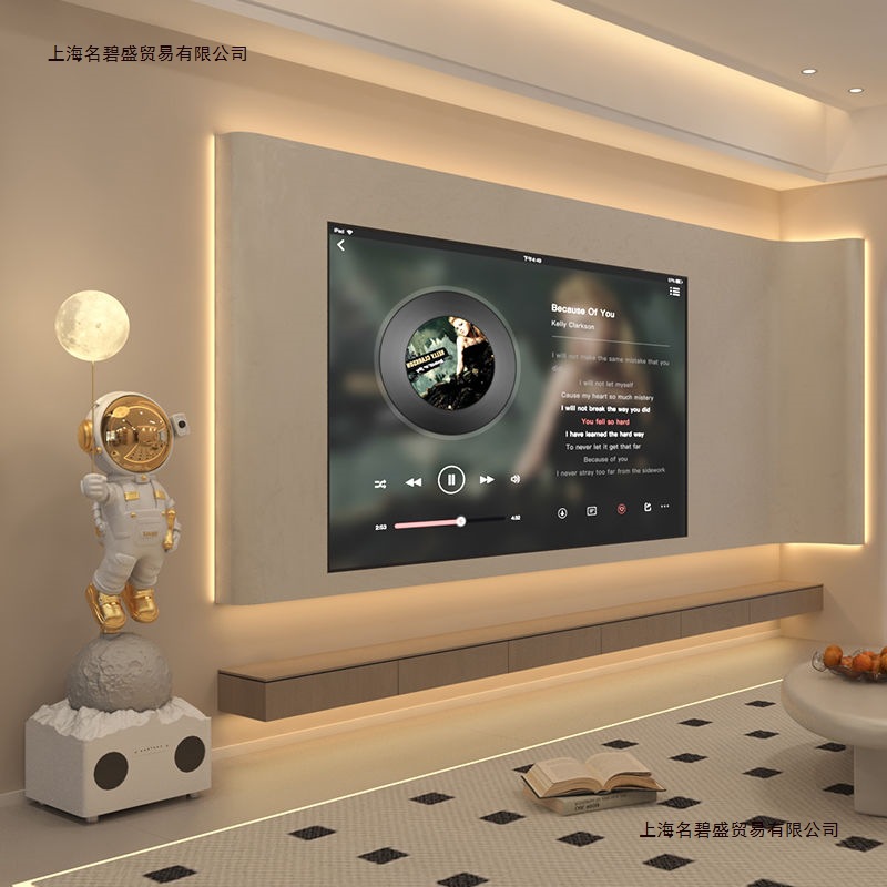 K-Song Astronaut Astronaut Starry Sky Projection Living Room Floor-Standing Ornaments Tv Cabinet Next to the Sofa Large Decorative Gift