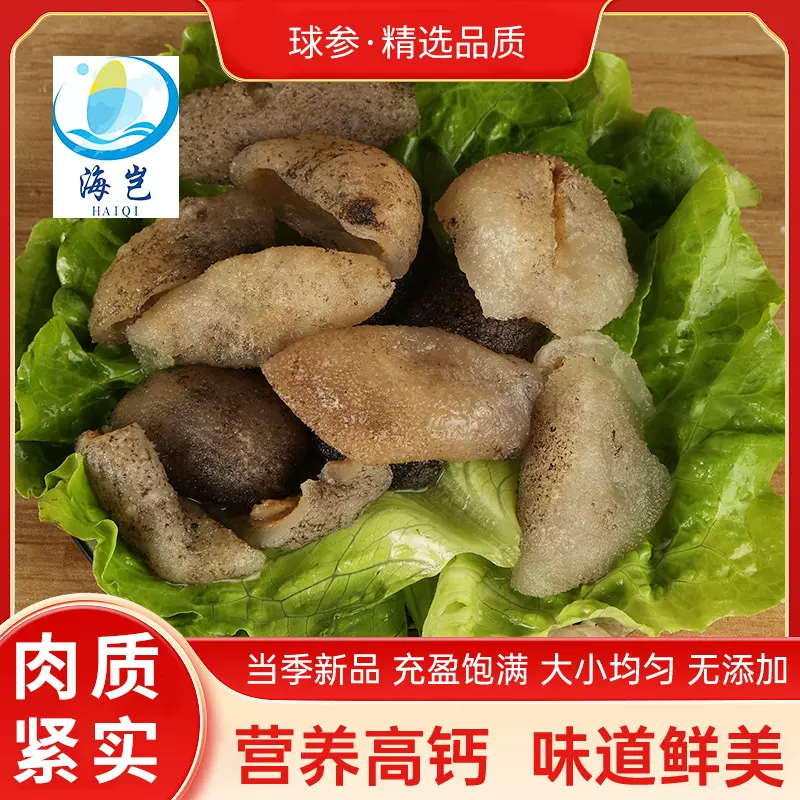 厂家直供球参 水发球参冷冻清水海参批发 速冻酒店餐厅食材珍珠参
