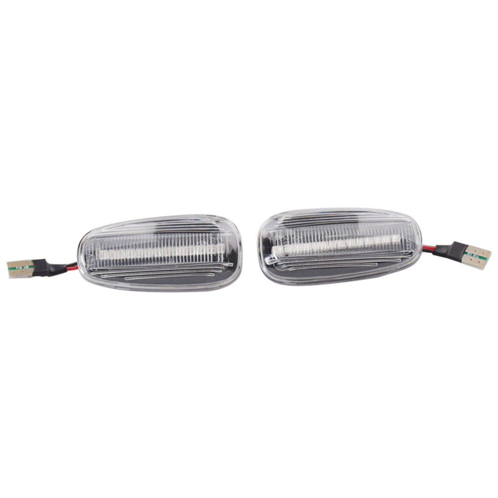 Adecuado para la luz del panel de hojas Opel Safiri A Astra G LED amarillo luz del lado de la dirección del flanco del modelo de agua corriente