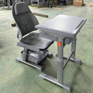 School Desks and Chairs for Primary and Secondary School Students Training Class Tutoring Class Writing Desk Liftable Thickeneded Desks and Chairs Lunch Break Chair Home