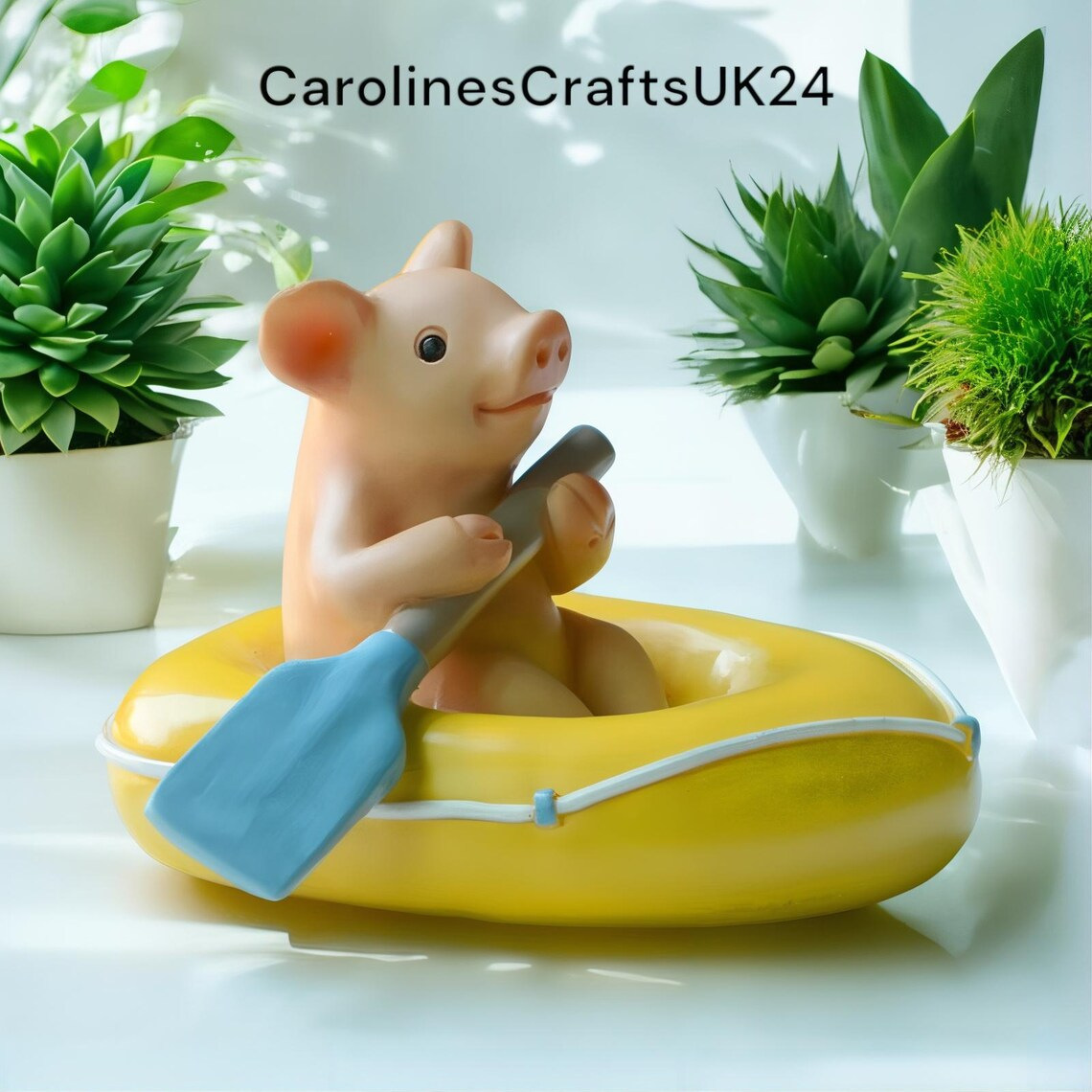 Nuevo mini boxeo de resina transfronteriza cerdo decoración del hogar ornamentos de resina artesanía regalos de San Valentín