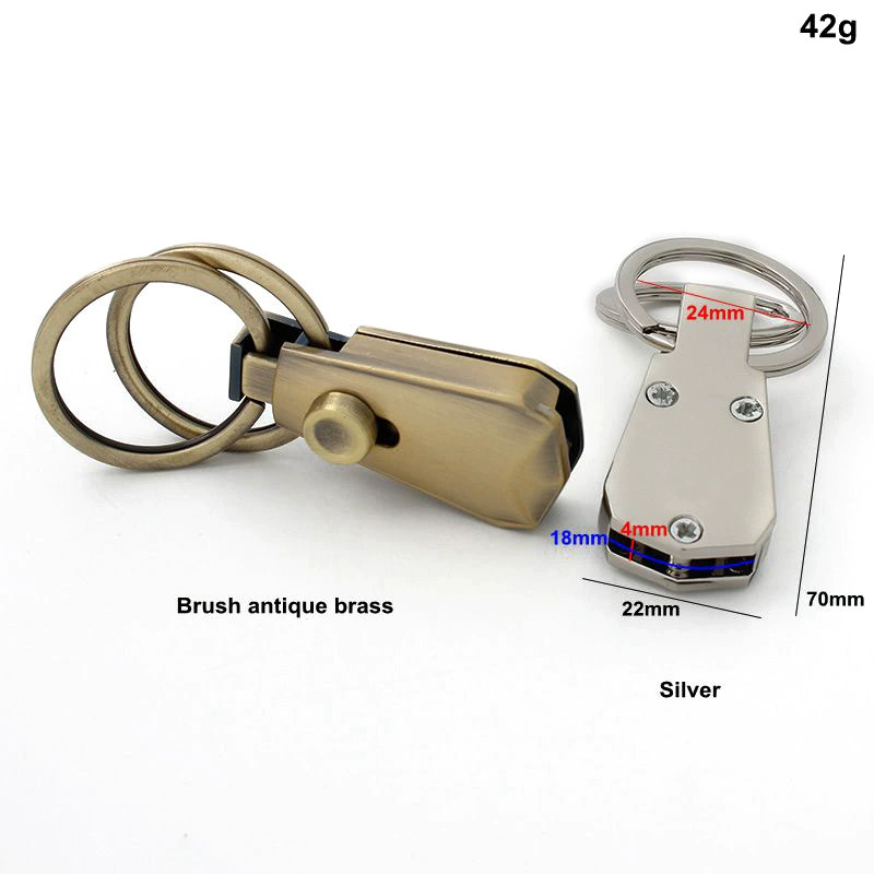 Creative lock, men's keychain with laser, (Physicals), creative gift