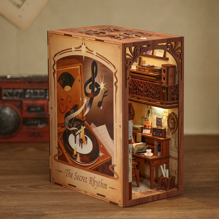 CuteBee деревянный трёхмерный конструктор, игрушка, ручная сборка, в 3D формате, подарок на день рождения