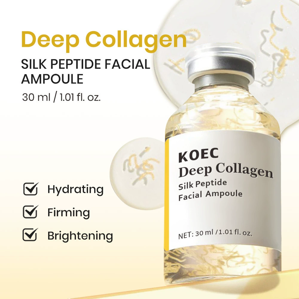 Ампулa (KOEC) Deep Collagen Silk Peptide Essence, 30 мл, насадка-шприц