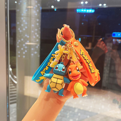 New Electrical Mouse Plush Keychain, Cartoon Key Ring, Soft PVC Figure, Whimsical Accessory, Wholesale Keychain Ornament