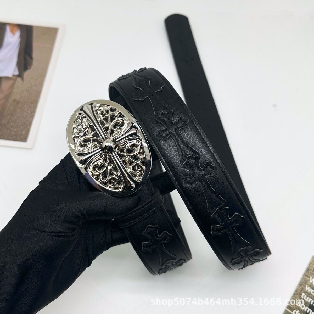 Cinturón cross de color CH cinturón clásico cinturón de jeans para hombres y mujeres cinturón de moda retro cinturón de moda cinturón de moda