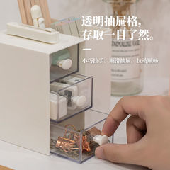 Desktop Pen Holder Cute Stationery Lipstick Storage Box Office Student Transparent Pen Case Storage Box Wholesale Manufacturer