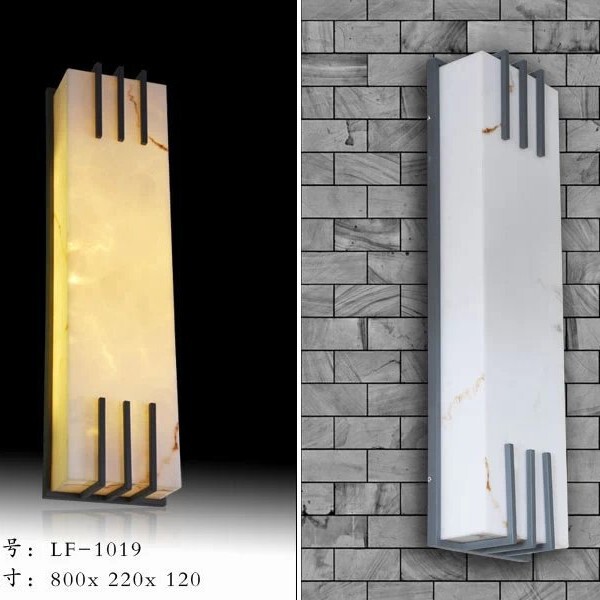 Outdoor wall lamp garden lamp 201 stainless steel anti-marble wall lamp modern garden wall lamp acrylic lampshade Outdoor wall lamp garden lamp 201 stainless steel anti-marble wall lamp modern garden wall lamp acrylic lampshade