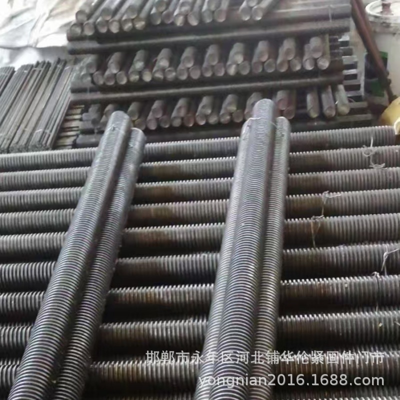 厂家批发 1米梯型牙丝杆全牙螺柱 高强度梯形螺杆