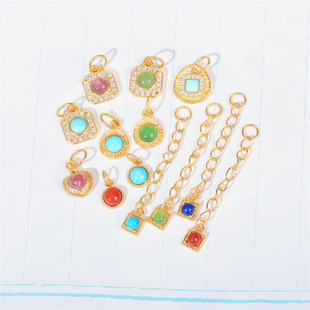 S925�y肾G��ʯ���β����L朵���DIY�Ʒ���������錚���