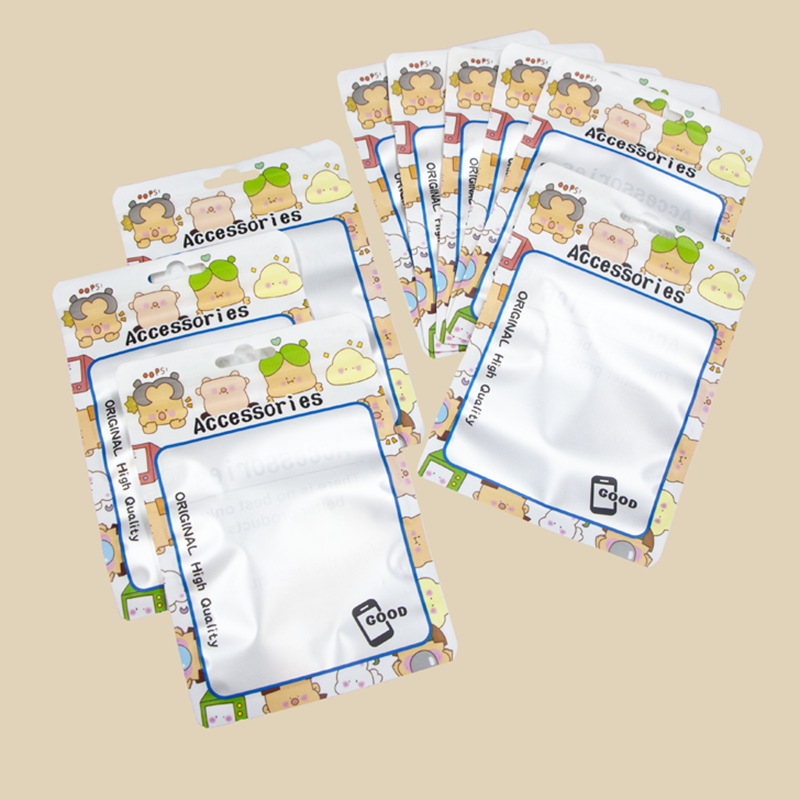 만화 컬러 인쇄 USB 백 10.5*15cm