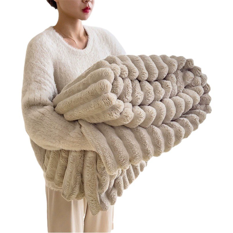 Кролик плюшевое одеяло фланелевое одеяло одеяло для сна коралловое одеяло одеяло для кондиционирования воздуха зимнее утолщенное бархатное одеяло оптом