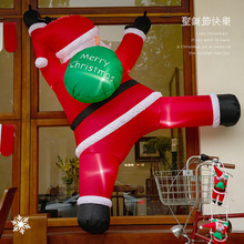 圣诞节装饰品圣诞老人主题场景布置店铺门店氛围装扮布景摆件道具