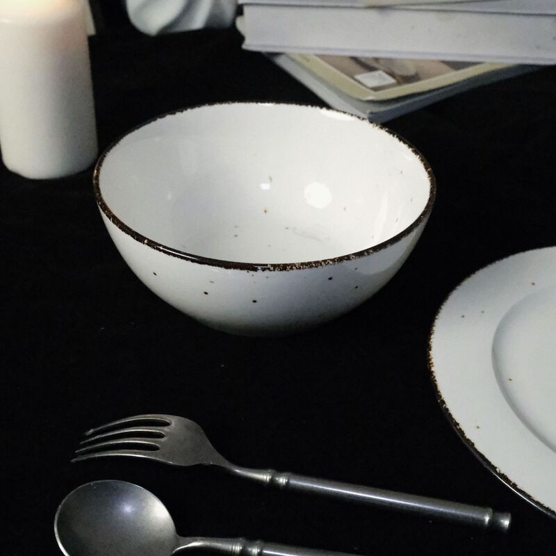 New Caramel Crushed Sesame Vintage Tableware High-Temperature Resistant Ceramic Bowls and Plates for Home Use Practical Western-Style Dinner Plates Afternoon Tea New Caramel Crushed Sesame Vintage Tableware High-Temperature Resistant Ceramic Bowls and Plates for Home Use Practical Western-Style Dinner Plates Afternoon Tea