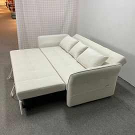 现代简约布艺款沙发床可折叠伸缩多功能小户型客厅直排沙发床