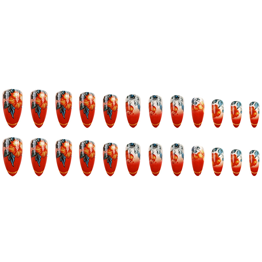 Europa y los Estados Unidos venden en caliente Rui Ruyi nail patch blanqueamiento de uñas parche de alto nivel clásico de color gradiente encanto para usar uñas image 6