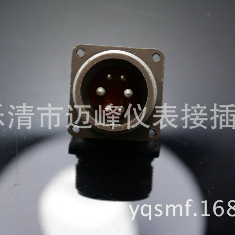 批发华峰牌圆形航空插头重载电源连接器航空接插件 P28K3Q