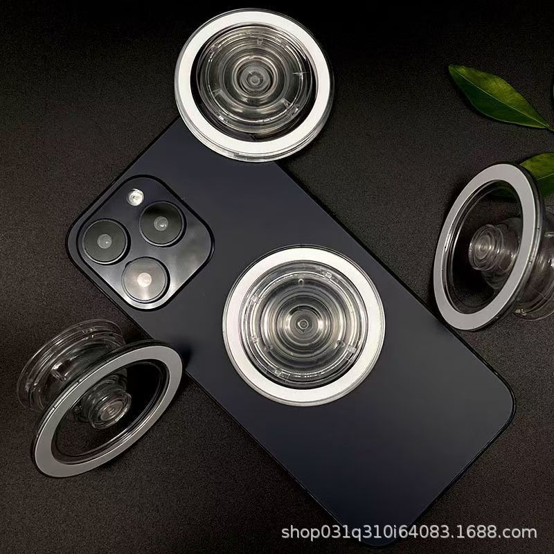 Magnetic Patch Ultra-Thin Magsafe Mobile Phone Holder Airbag Holder Telescopic Flat Groove Mobile Phone Airbag Holder