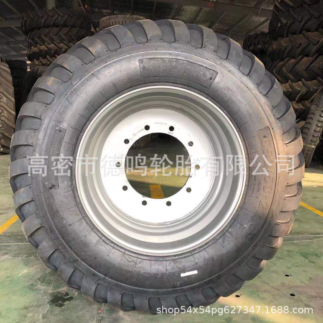 厂家供应捆草机农用拖车轮胎650/50-22.5可配钢圈620/40R22.5