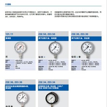 wika 不锈钢波登管压力表