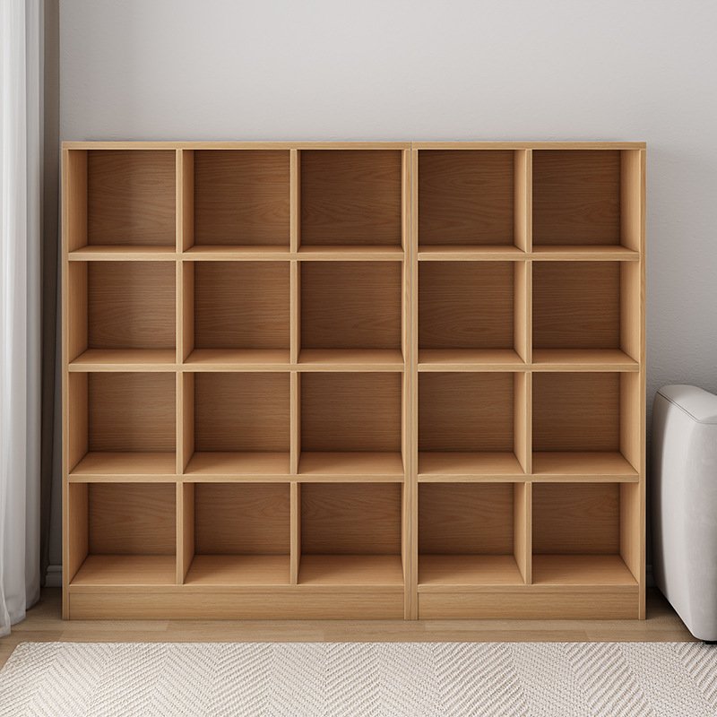 Estantería estantería estante piso multi-capa gabinete armario de la pared gabinete de almacenamiento dormitorio sala de estar gabinete de celosía