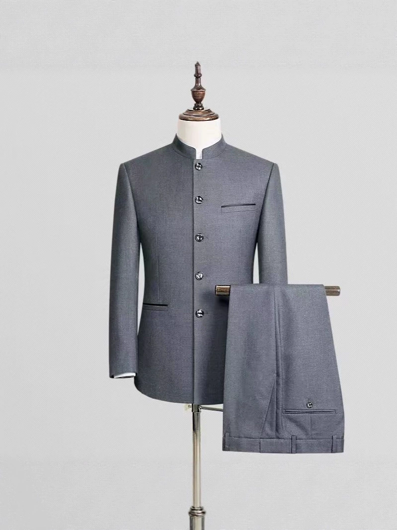 Set for students, jacket for elderly, slim fit, for middle age