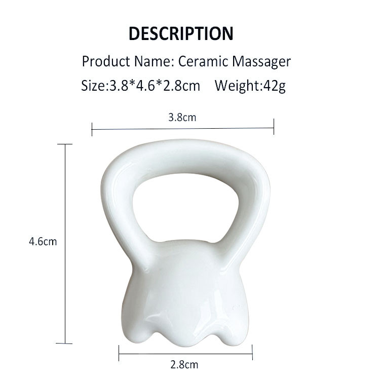 セラミックスクレーピングフェイスボディマッサージ美容ボード経絡ブラシ腱スティックセラミックスクレーピングボア