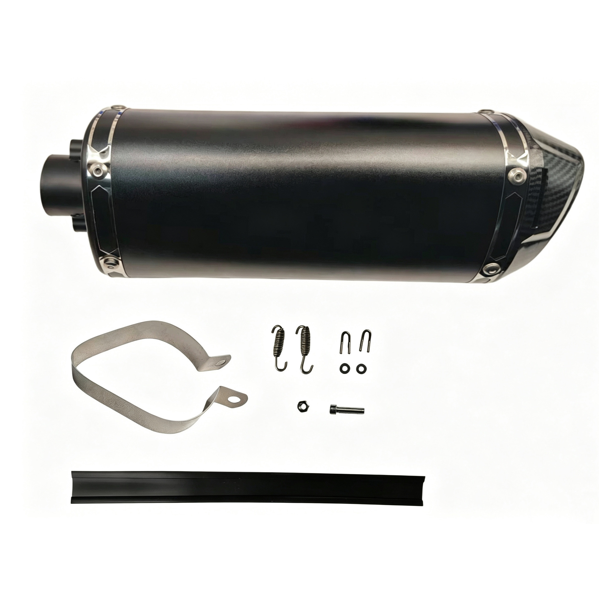 Motorcycle Yousheng 500 NINJA400 ZX4R Z900 Sai450SR ZX10R R3 modified triangular exhaust system