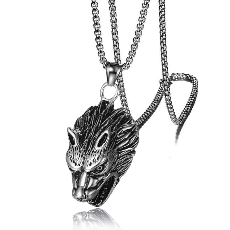 necklace pearl stainless steel