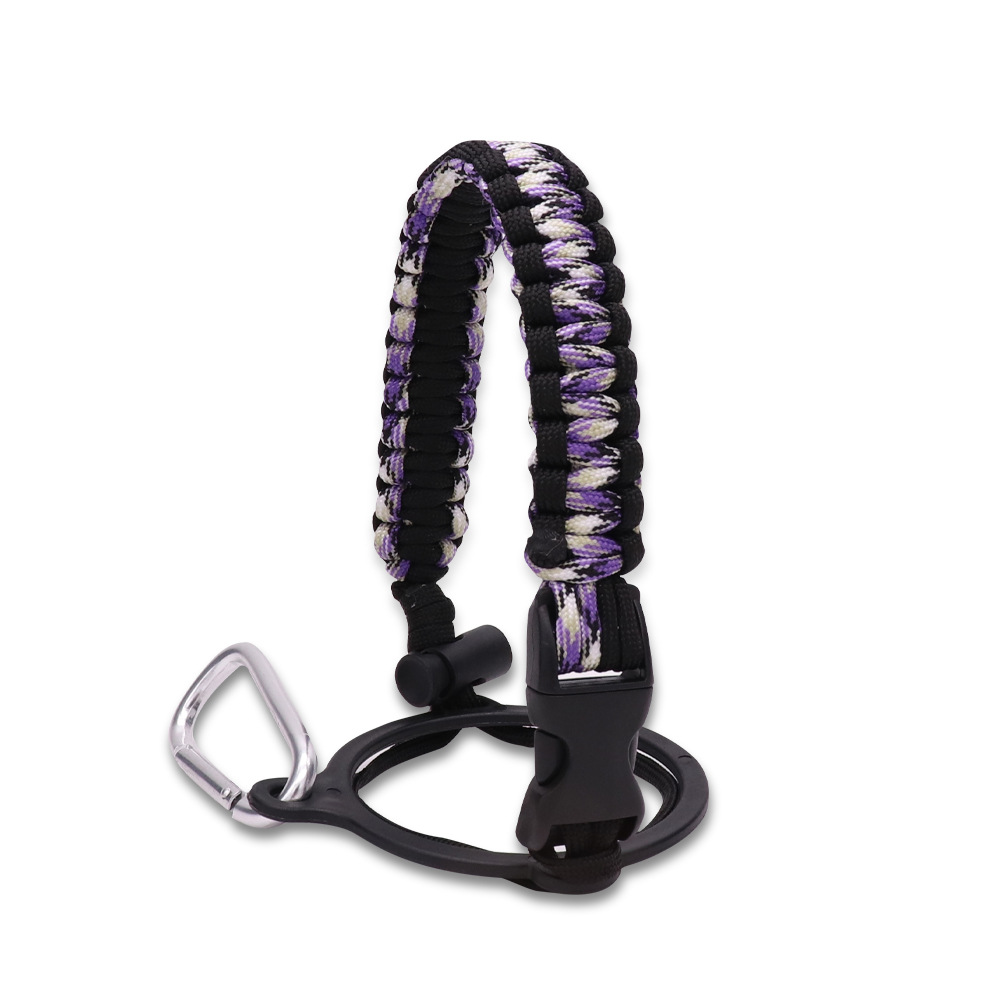 Amazon hidro frasco taza de cuerda taza de agua cuerda de transporte hervidor de agua correa portátil Boca Grande espacio olla cuerda portátil