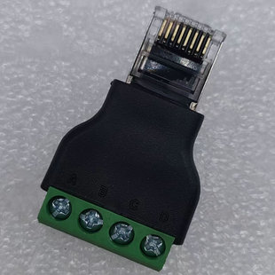 RJ45�D4Pin����ˮ���^�⺸�Gɫ����RJ45�Ӿ����ӾW�j�D���^