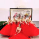 Opening Dance Big Swing Dress Women's New Style Big Sing Dancing Adult Dance Performance Costume Long Dress Modern Dance Performance Costume