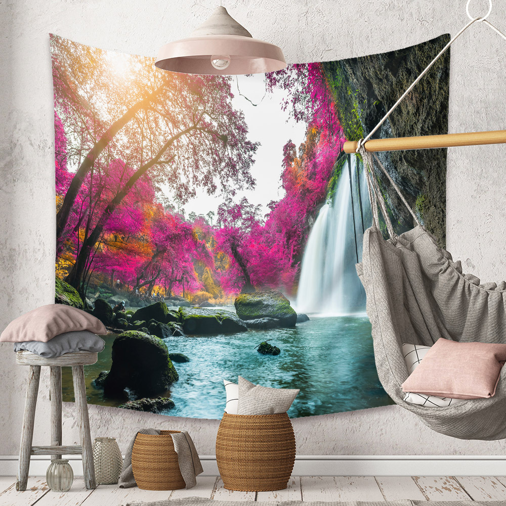 Fashion Landscape Wall Decoration Cloth Tapestry Wholesale Nihaojewelry display picture 94