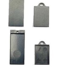 厂家U盘外壳UDP芯片壳子U盘黑胶体支持器隐形迷你塑料垫片USB