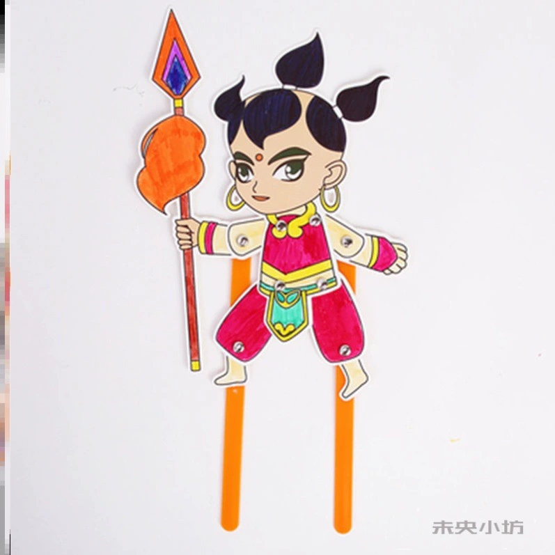 Chinese materials set, doll, toy, DIY