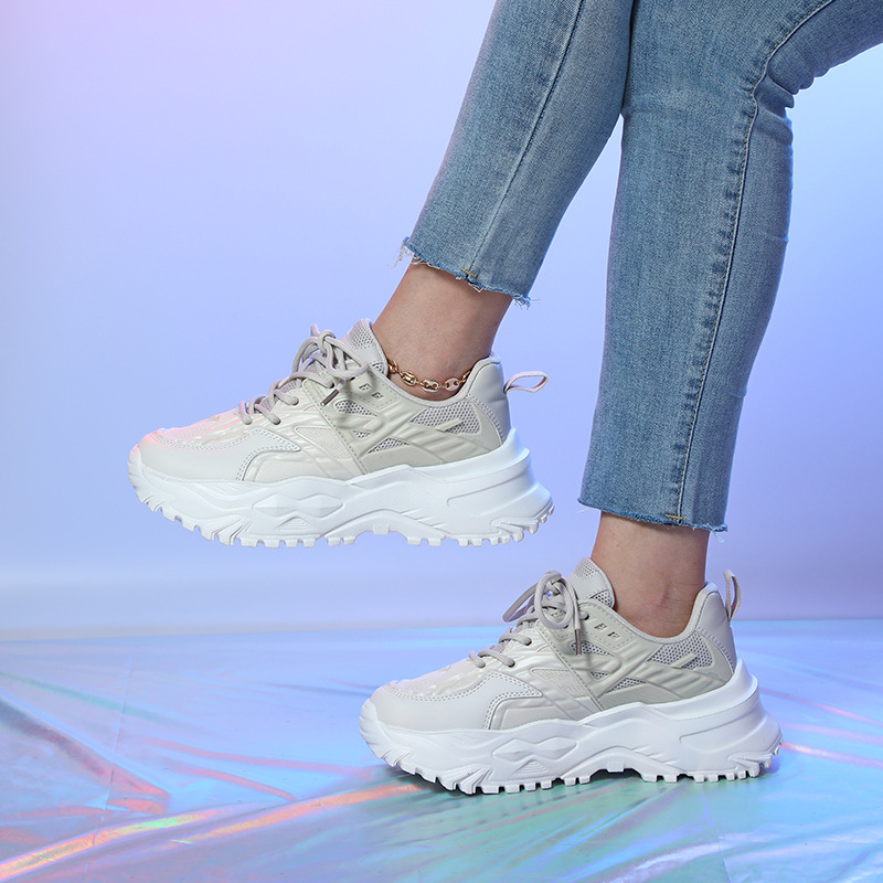 Damen-Wanderschuhe, Tennisschuhe, Sneakers, Mesh-Gummisohle, langlebig, gepolstert, vielseitig einsetzbar_voghion.com