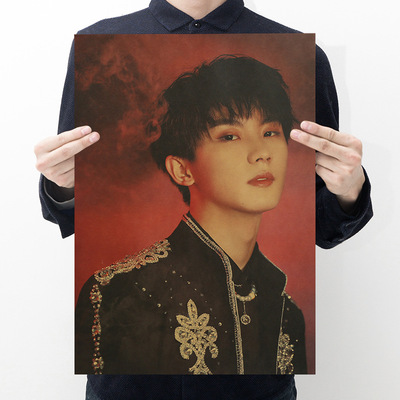 [ F148 ]times Youth League Retro Kraft paper poster School Stationer Stall periphery product