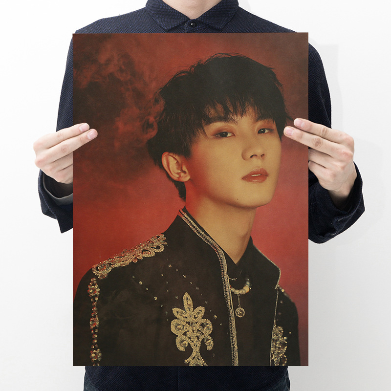 [ F148 ]times Youth League Retro Kraft paper poster School Stationer Stall periphery product