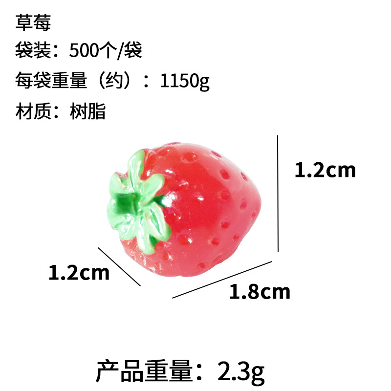 Fruit fresa modelo de uva simulación mini mini comida en miniatura resina luminosa bricolaje hecho a mano decoración de vegetales adornos