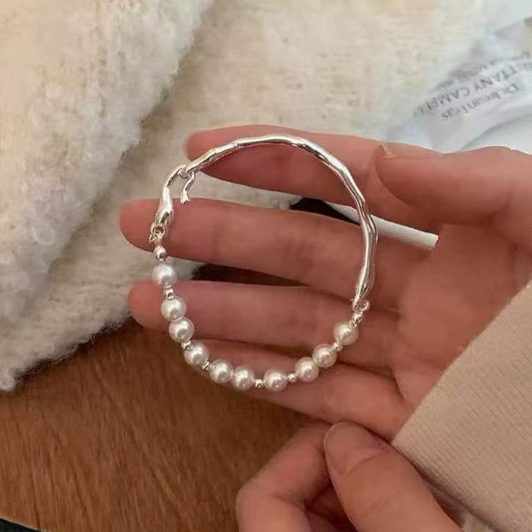 Round Zircon Bracelet Beads, 925 Silver Sample, Simple Elegant Charm (Multiple Codes)